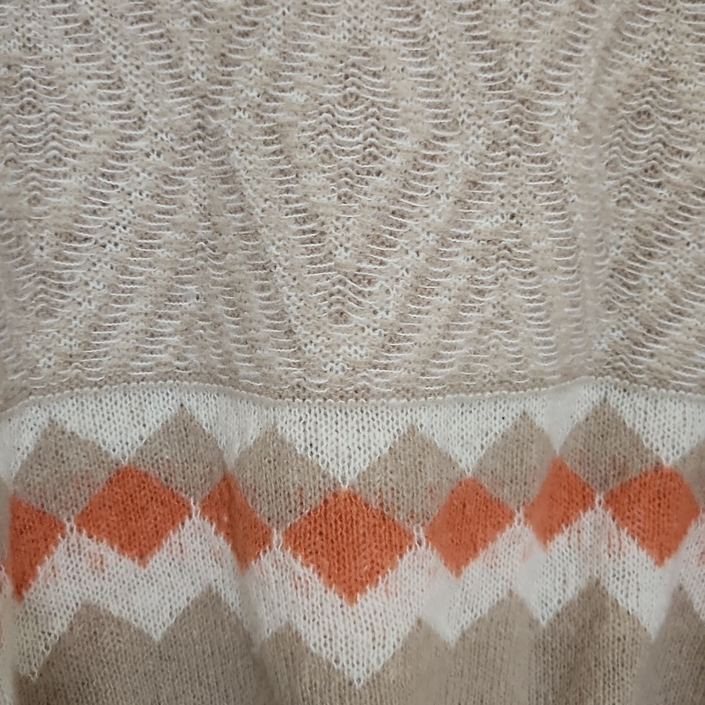 Soft Small/Medium Sweater With Baloon Sleeve Cozy Fall Winter Lagenlook - Picture 6 of 13